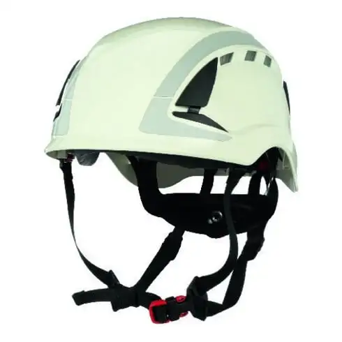3M Casque de protection X5001V-CE, blanc Secure Fit, ventilé