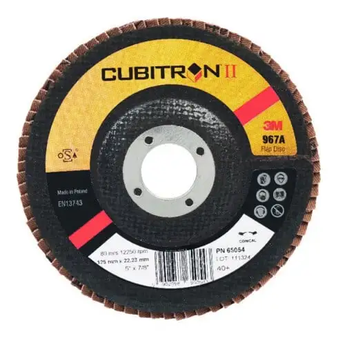 3M Disque à lamelles convexe 967A 125 mm K60