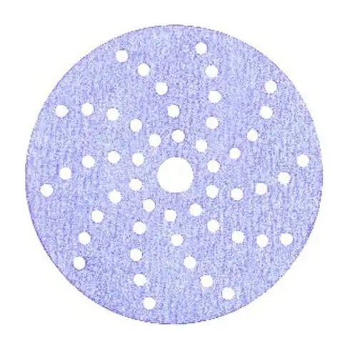 3M Disque abrasif à velcro 737U Multitrous 150 mm P180+