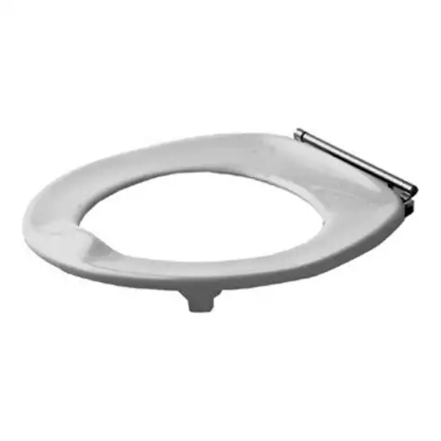 Duravit Abattant WC Architec Vital sans abaissement, charnières inox, blanc