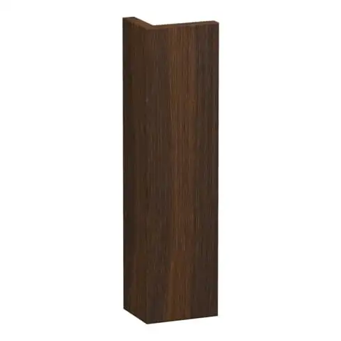 Duravit Cache-corpus L-Cube 40x2-10x1,6 cm, noyer brossé