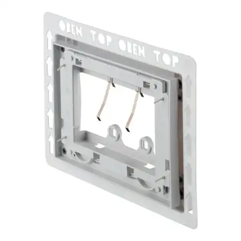 Duravit Cadre d'encastrement DuraSystem 29x21 cm, affleurant, pour plastique, blanc