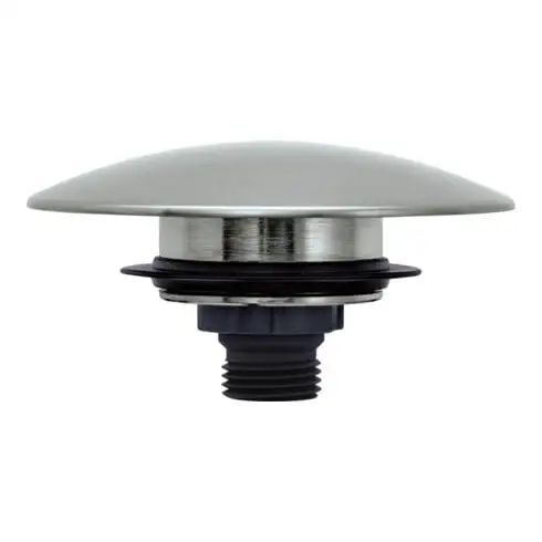 Duravit Ensemble d'accessoires, valve Push-open, acier inoxydable brossé