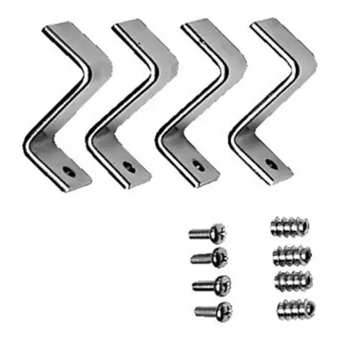 Duravit Fixation 10x40mm pour lavabo encastré en pierre naturelle