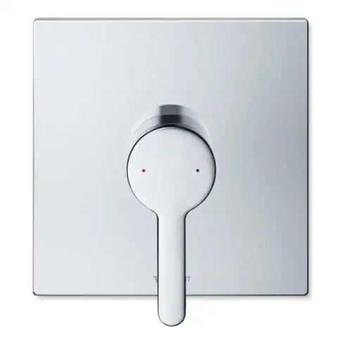 Duravit Kit de montage C.1 mitigeur douche encastré, carré, chrome