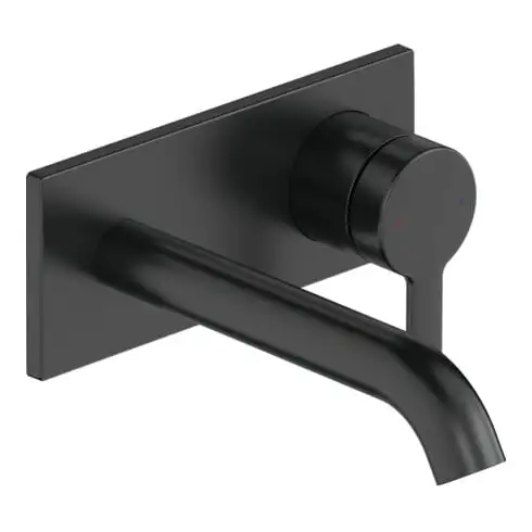 Duravit Kit de montage C.1 Mitigeur lavabo encastré, saillie 174 mm, noir mat