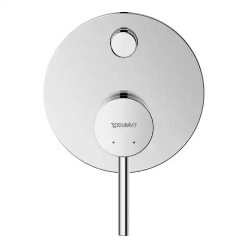 Duravit Kit de montage Circle UP-WA.-EHM, avec retour automatique, chrome