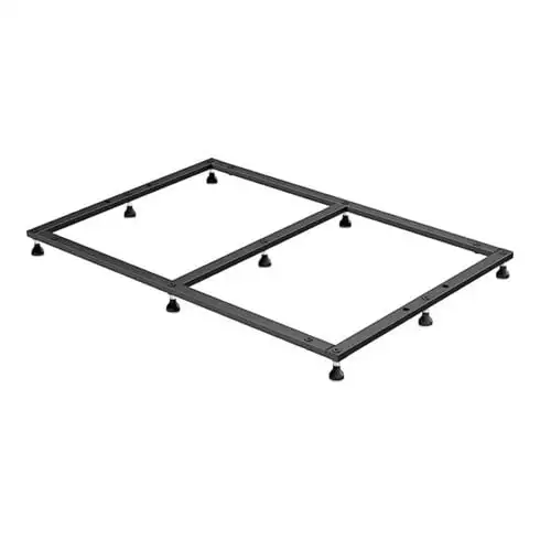 Duravit Pied de support 90x80 cm, hauteur réglable de 7 à 10 cm