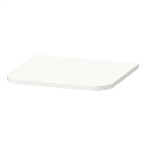 Duravit Plaque de recouvrement Happy D.2 Plus 40,3x36,4cm pour demi-colonnes, blanc mat