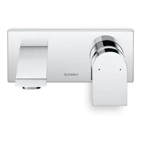 Duravit Set de montage Tulum Mitigeur lavabo encastré, saillie 171 mm, chrome