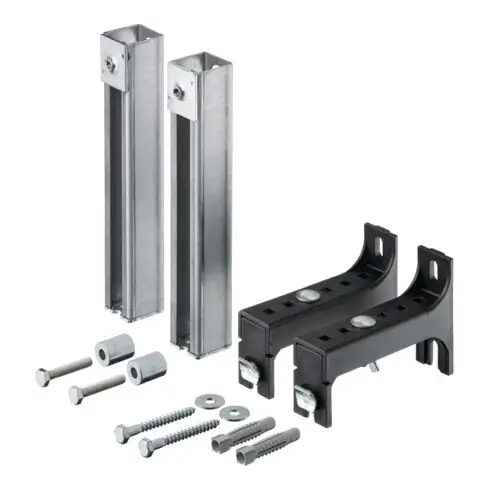 Duravit Set de rallonge DuraSystem 24 cm, pour sol surélevé, poudre