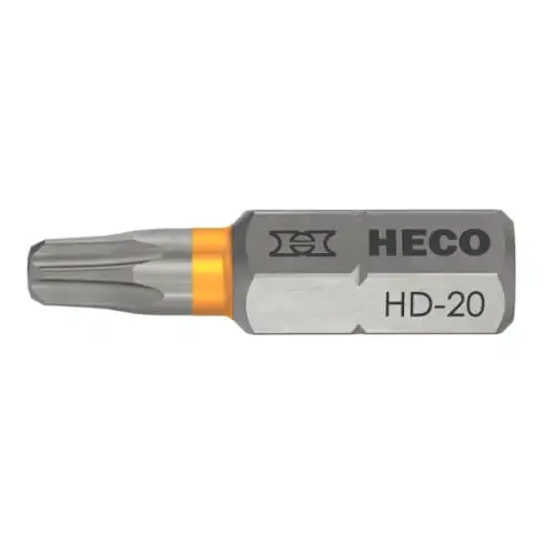 Embouts, HECO-Drive, HD-20, orange, 10 pcs.