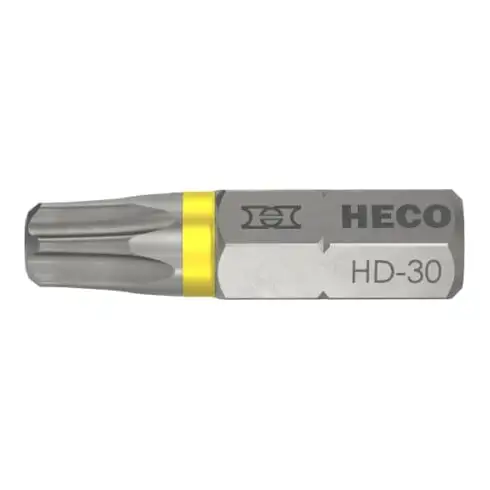 Embouts, HECO-Drive, HD-30, jaune, 10 pcs.