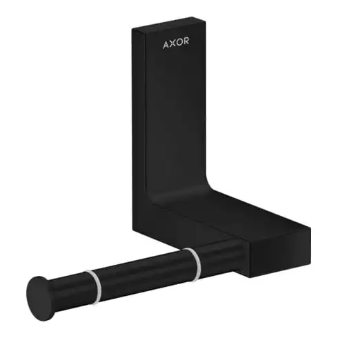 hansgrohe Axor PRH Uni. Rectangulaire Montage mural, noir mat