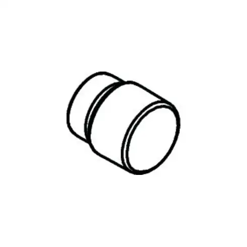 hansgrohe Bouton tirette pour inverseur mat satiné