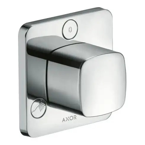 hansgrohe Kit complet Axor Quattro/Trio mitigeur encastré et inverseur, brossé or optic