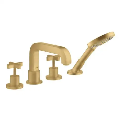 hansgrohe Kit de montage Axor Citterio 4-L-BW-Rand-Arm, avec KrG, or brossé optique