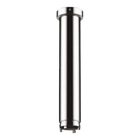 hansgrohe Tube de rallonge Axor 230 mm, pour fixation plafond, douche de tête, bleu poli vc