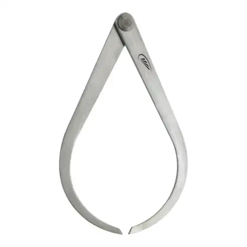 Helios-Preisser Bouton extérieur avec charnière à rivet 250 mm