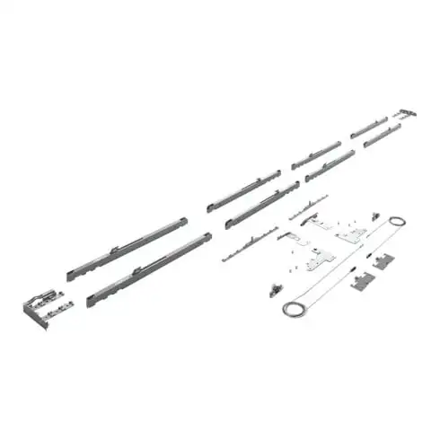Hettich Amortisseur coulissant TopLine XL, 9278798 avec système Silent 4 volets