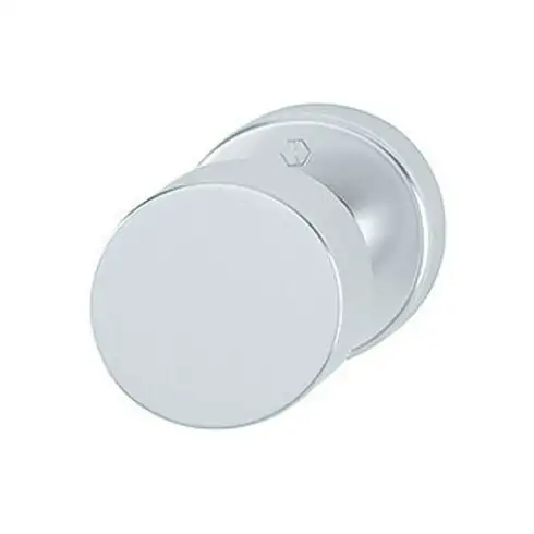 HOPPE Bouton ZT sur rosace 58/42KV rond, VK8 anodisé naturel