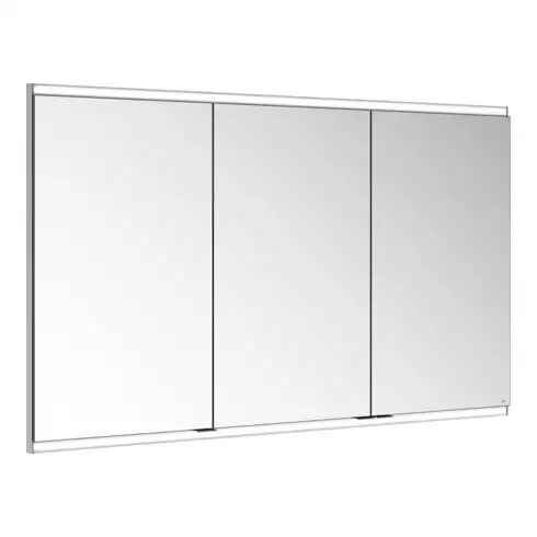 Keuco Spiegelschrank Royal Modular 2.0 1300x700x160mm, 2 SD, BL, 3 portes, éclairé