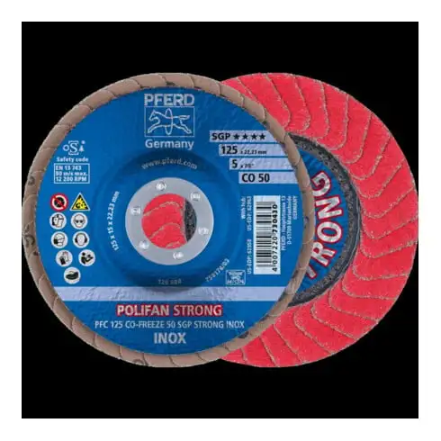 Pferd Disque à lamelles CO50FREEZE SGP STRONG 125 mm K50