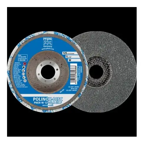 Pferd POLINOX Roue abrasive 125 mm souple